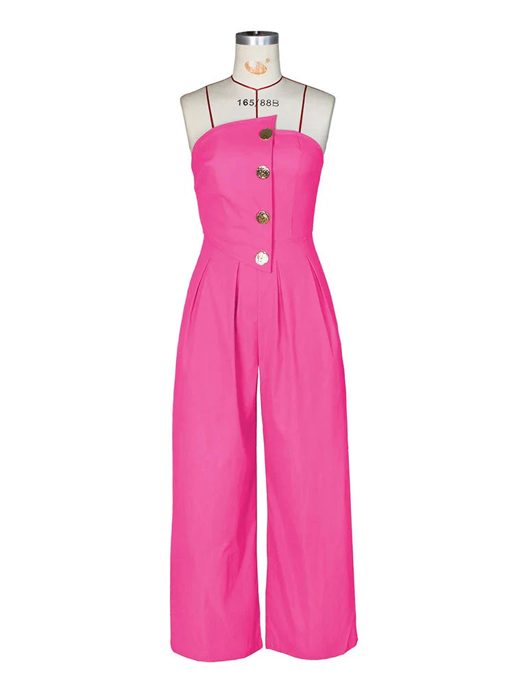 Women's Off Shoulders Fashion Designer S-2XL Jumpsuits