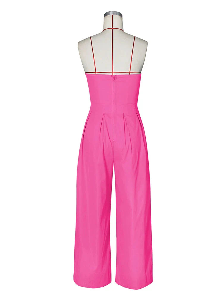 Women's Off Shoulders Fashion Designer S-2XL Jumpsuits